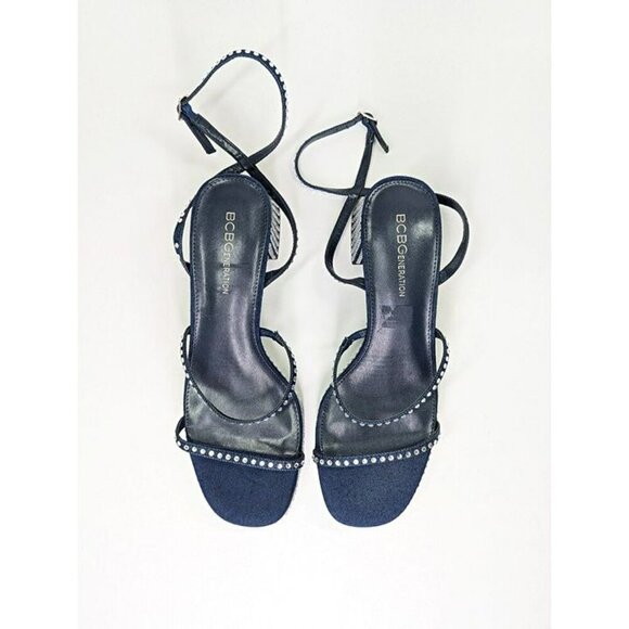 BCBGeneration Lissena-2 Women's Rhinestones Platform Sandals Size 9 MSRP $109 - Picture 2 of 8